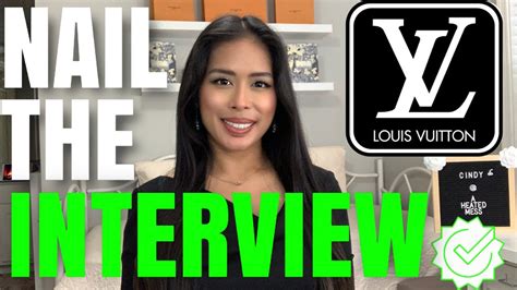 louis vuitton interview process|*REAL* LOUIS VUITTON INTERVIEW QUESTIONS, HOW TO .